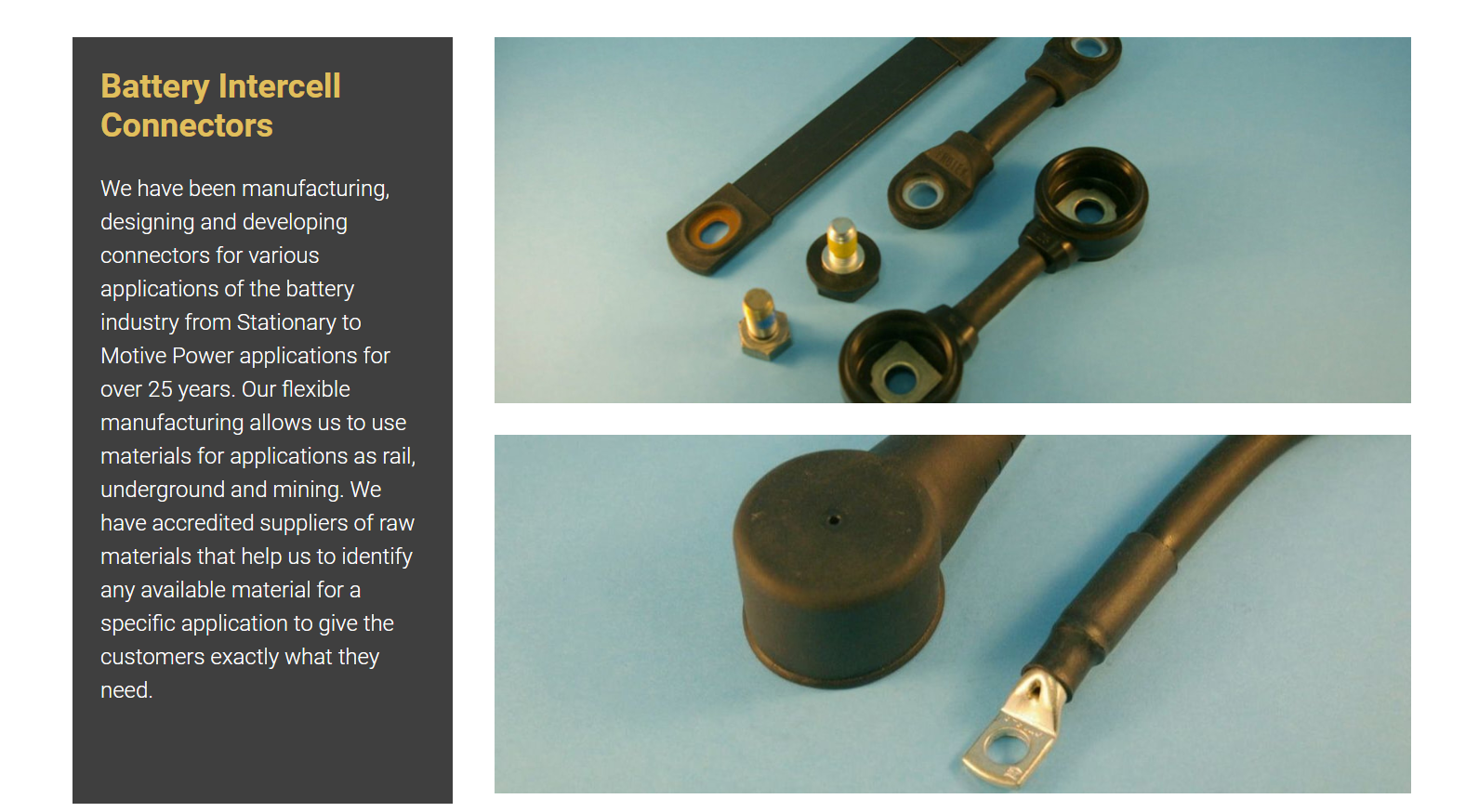 Material promocional da empresa UK Powertech