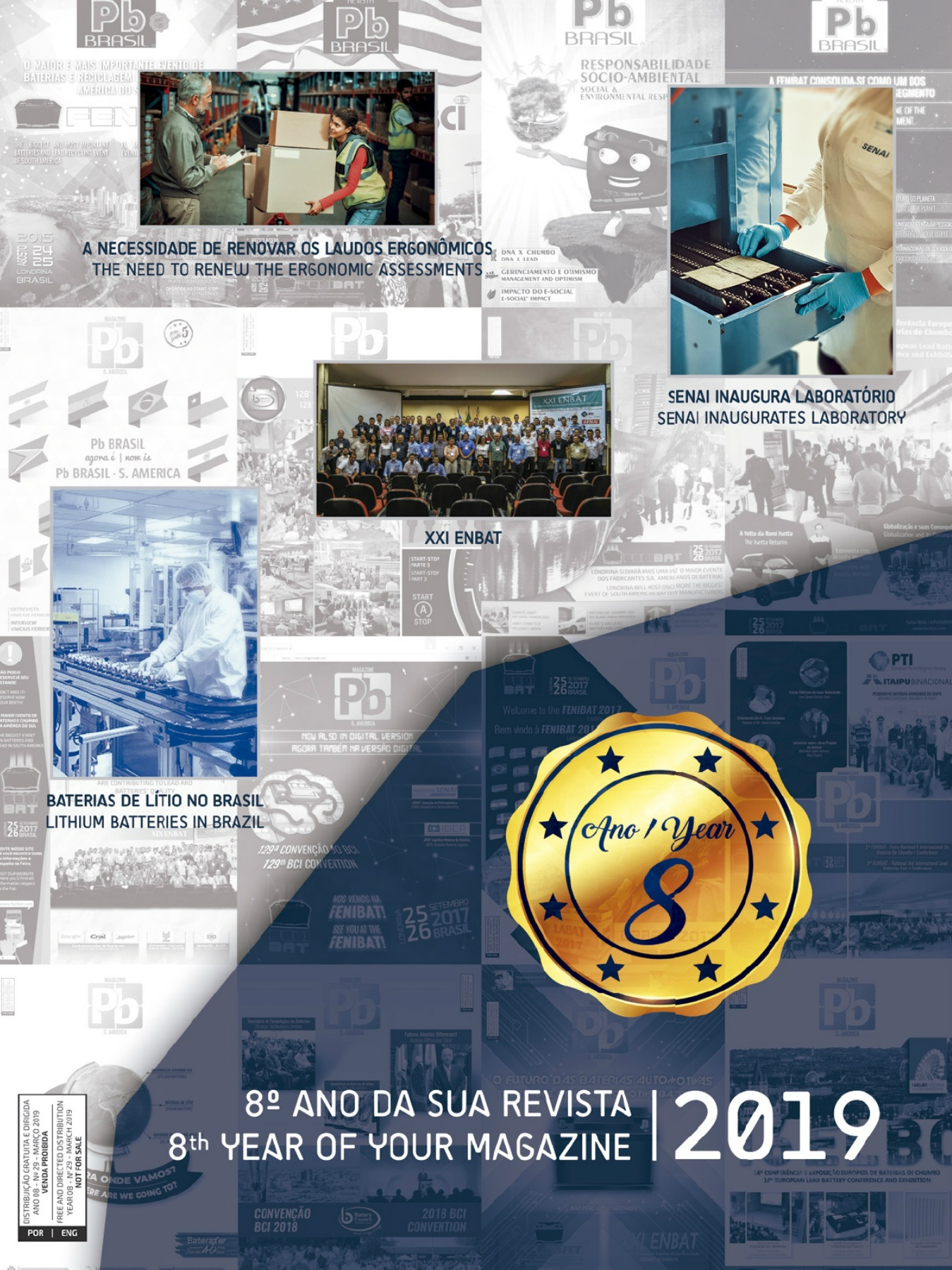Capa da revista 8º ANO DA SUA REVISTA