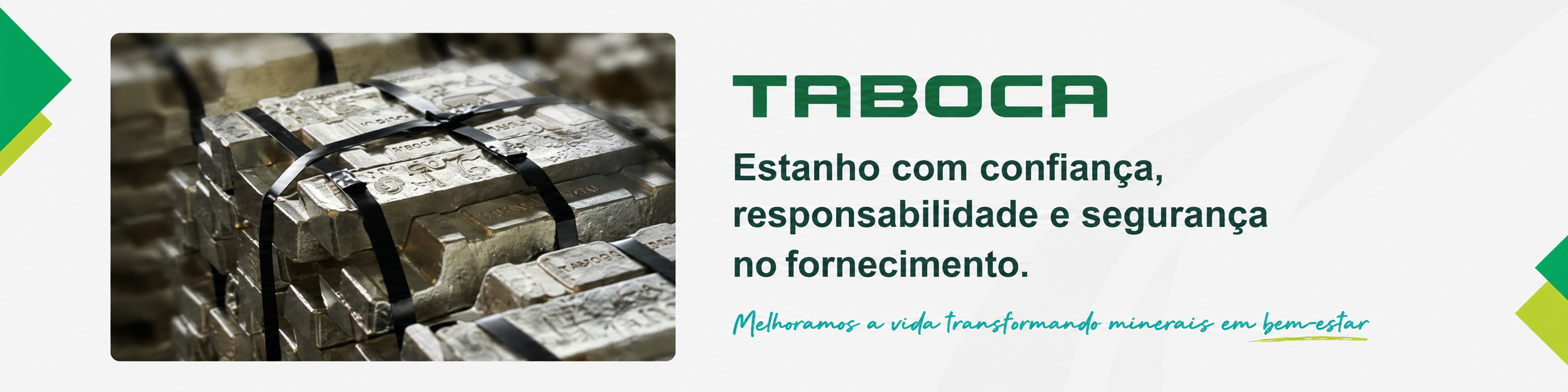 Banner de Mineração Taboca