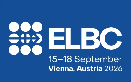 Logo de ELBC 2026 con las fechas y el lugar del evento