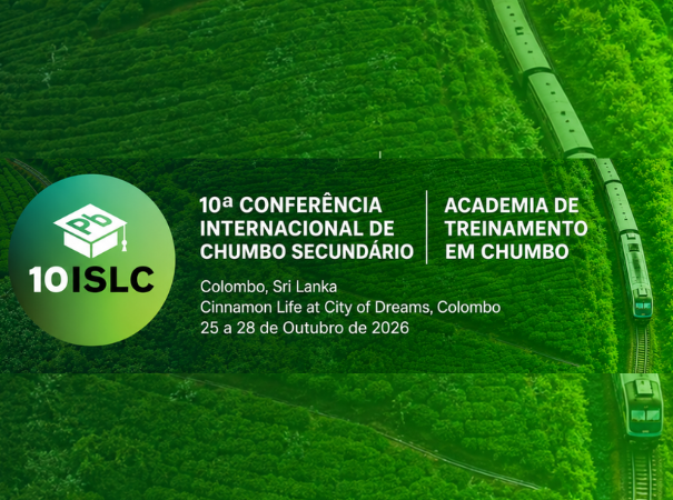 ACONTECERÁ NO SRI LANKA A 10ª CONFERÊNCIA INTERNACIONAL DE CHUMBO SECUNDÁRIO E O CURSO LEARNING LEAD 2026